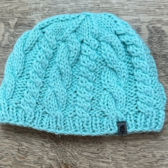 The North Face MINT GREEN Insulated Cozy Beanie Stocking Hat OSFA - Picture 3 of 12